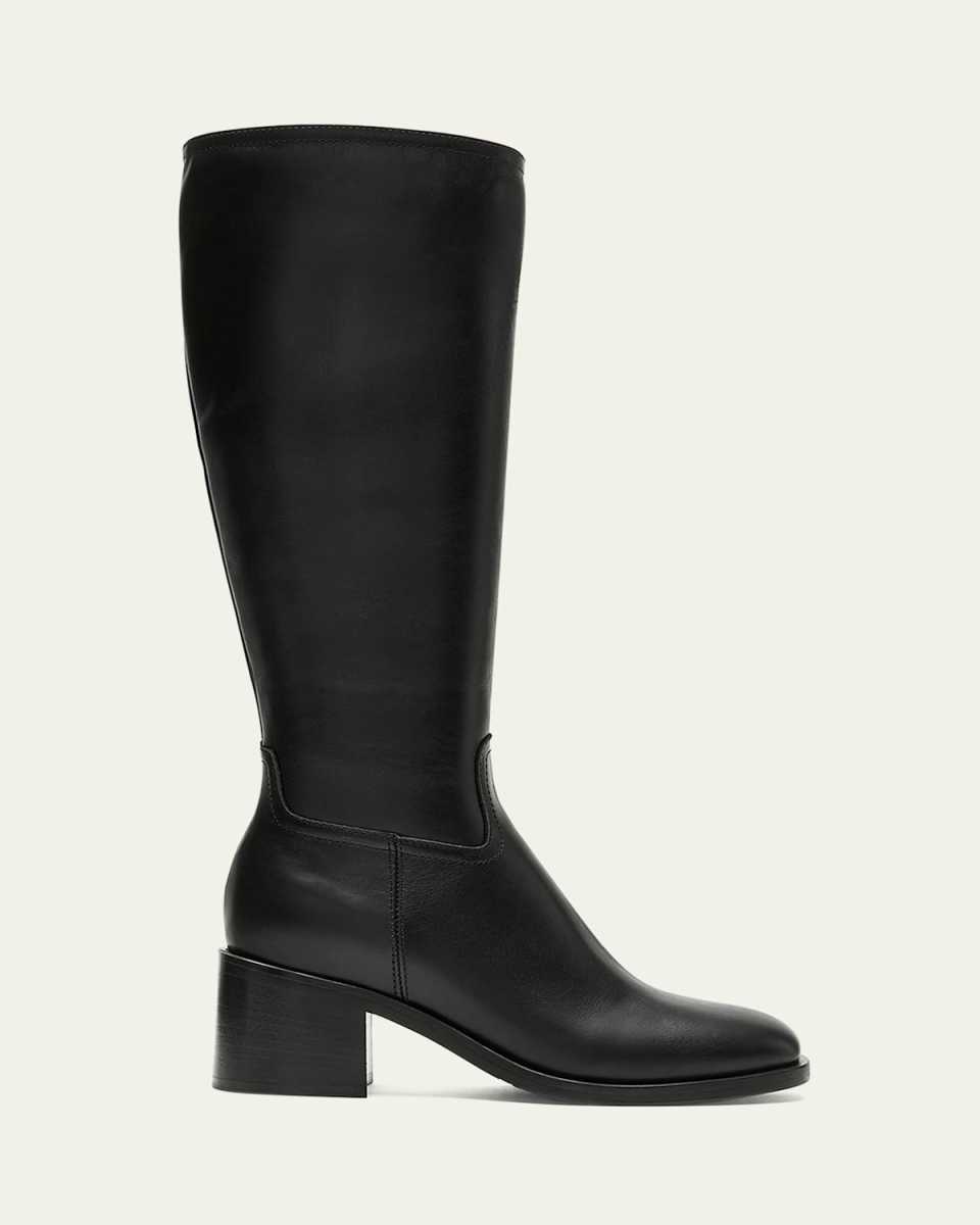 Jack Leather Knee High Boots
